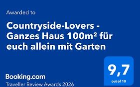 Countryside-Lovers - Ganzes Haus 100m² für euch allein mit Garten